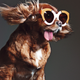 Image for article titled Karen Walker's Latest Campaign Stars An Adorable Dog Named Toast